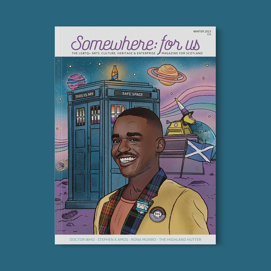 Somewhere For Us Magazine Cover